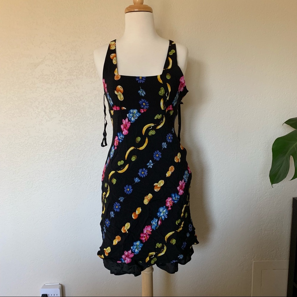 Vintage Nicole Miller Fruit Dress